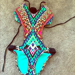 Super cute cut-out one piece